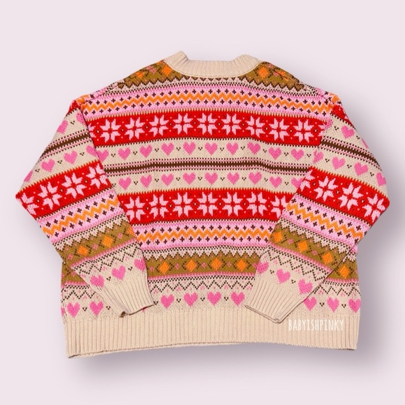 Hello Kitty Fair Isle Ugly Sweater - Picture 3 of 7